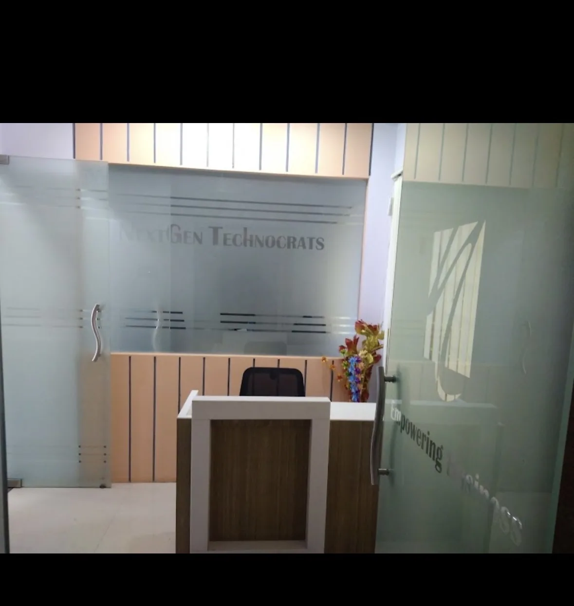 Old office reception